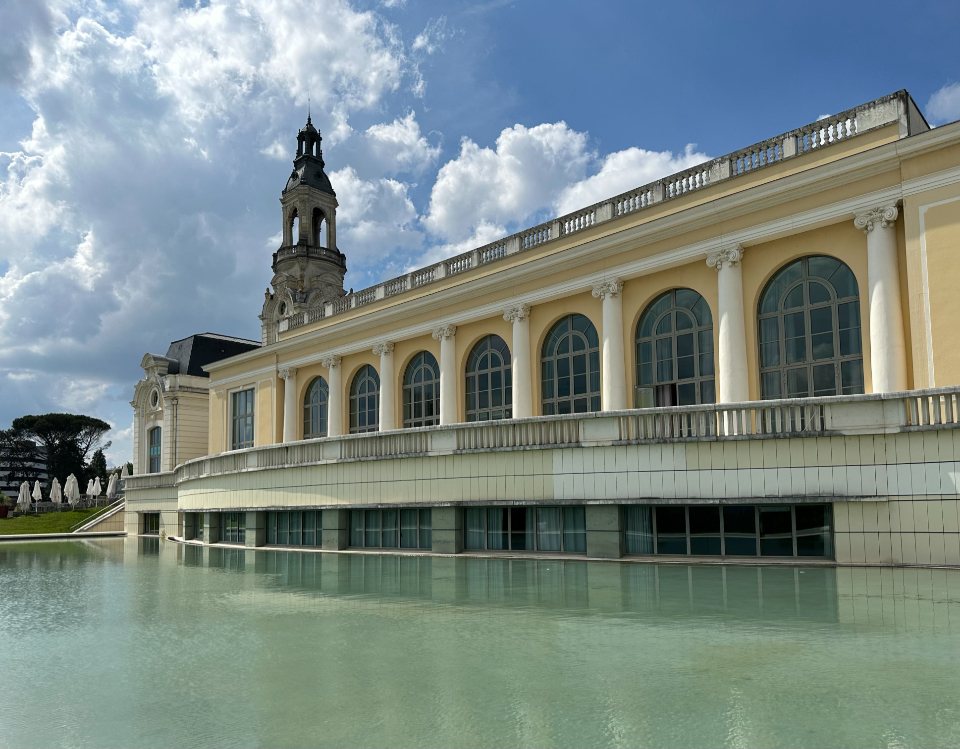 The facade of a palace in Berlin